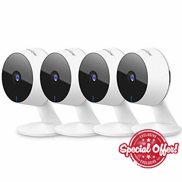 LaView Security Cameras 4pcs