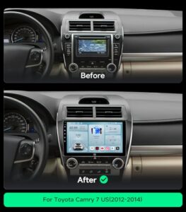 Wireless CarPlay Android Auto | 10.2-inch IPS HD touchscreen