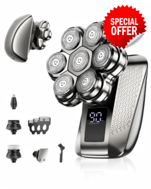 7D Head Shavers for Bald Men
