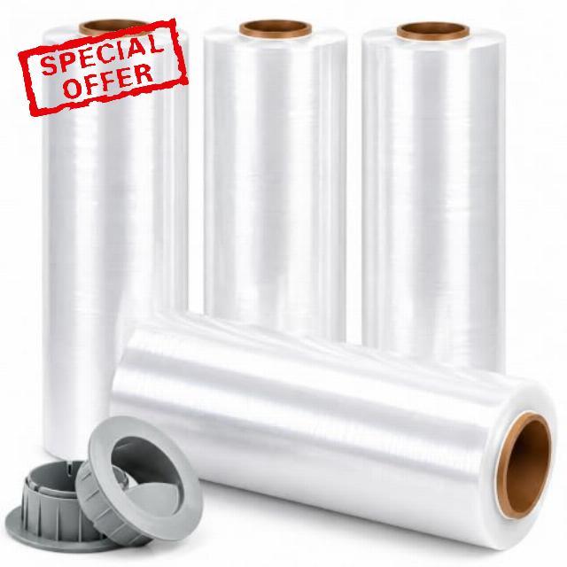 Stretch Wrap Film 18 Inch 1500 FT