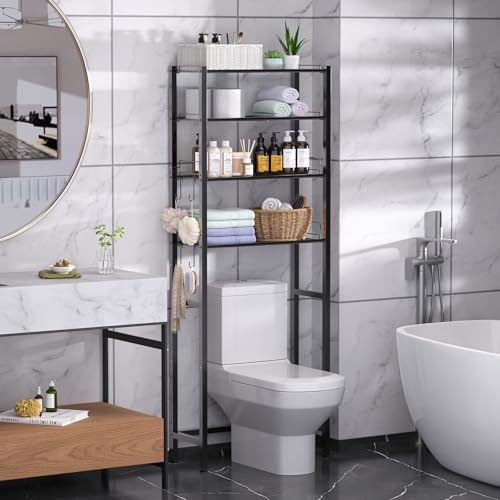 Bathroom Organizer Shelves Cabinet Above Toilet