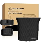 Michelin Vehicle Mat, All-Weather TPE Custom Fit Liner for Tesla Model Y 5 Seat Standard Floor Ma...