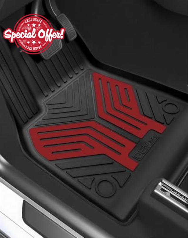 Premium Color TPE Floor Mats 3-PCS Custom Fit for Tesla Model Y Juniper Accessories 2025 2026 | Not Just Black