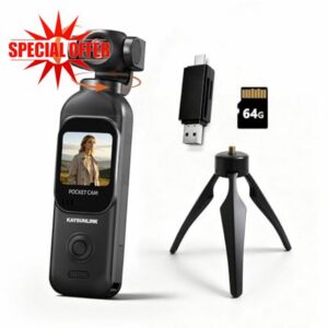 Kaysunlink 1080P Vlogging Camera with 270°Rotatable Lens