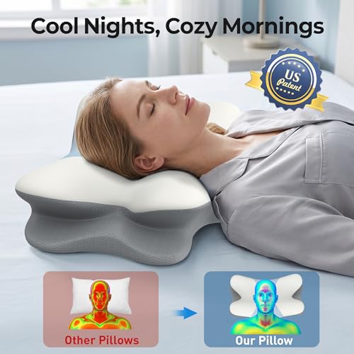Bed Pillow for Back Stomach Sleepers