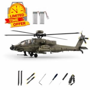 C170 AH-64D 1/48 Scale Brushless Motor RC Helicopter for Adults