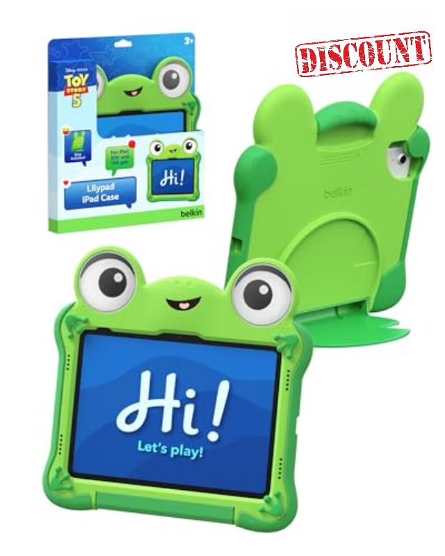 Belkin Disney Pixar Toy Story 5 Lilypad iPad A16 Kids Case