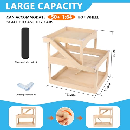 Display Case With Adjustable Ramp