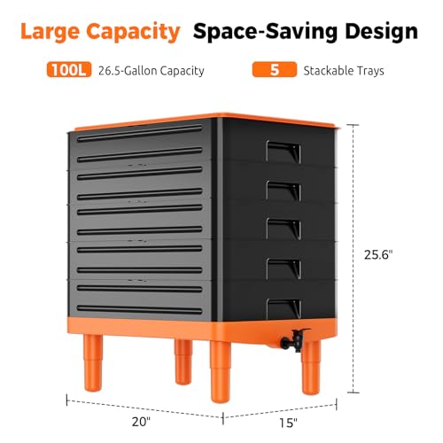 Food Waste Recycler for Composting & Gardening