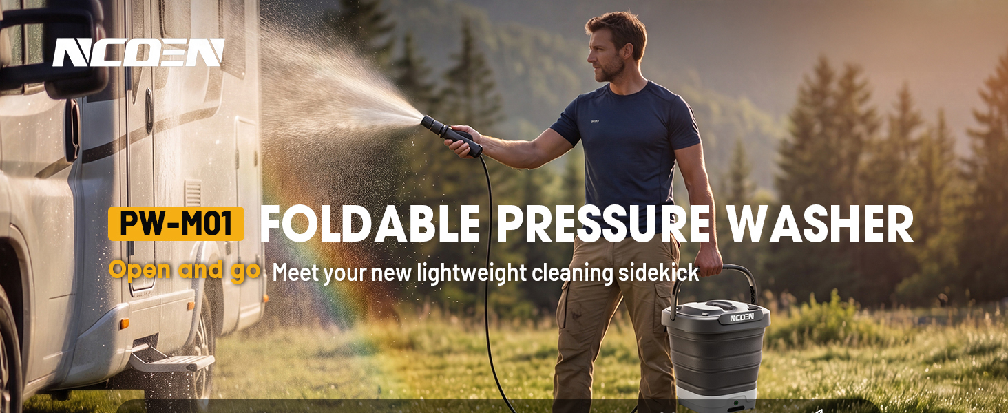 electric pressure washer Portable Pressure Washer with Tank Cordless Sprayer