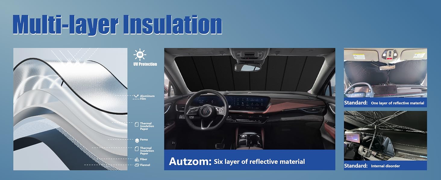 windshield shade for GMC