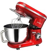 CKemu Smart Food Processor and Vegetable Chopper, 12 Cup Bowl, 6 Functions for Chopping, Slicing,...