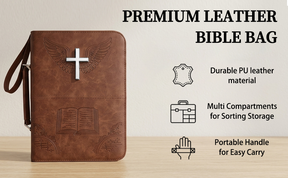 Bible Cover Case for Men