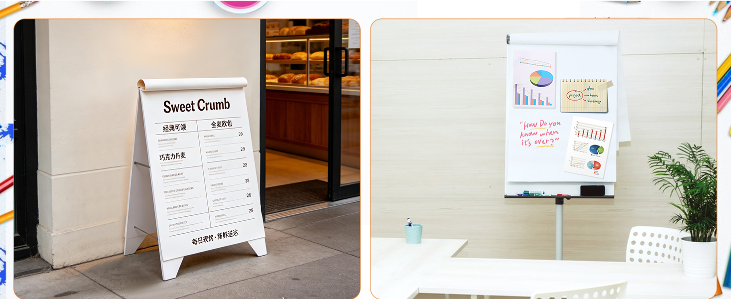 White Poster Boards