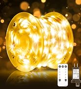 Soiarllt Smart Outdoor String Lights, C9 RGB 33ft 50LED Strawberry Lights, App Remote Control Con...