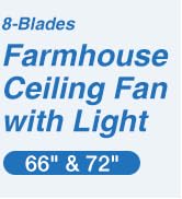 72 inch Ceiling Fans with Lights, Large Modern Ceiling Fan with Light and Remote Control, Reversi...