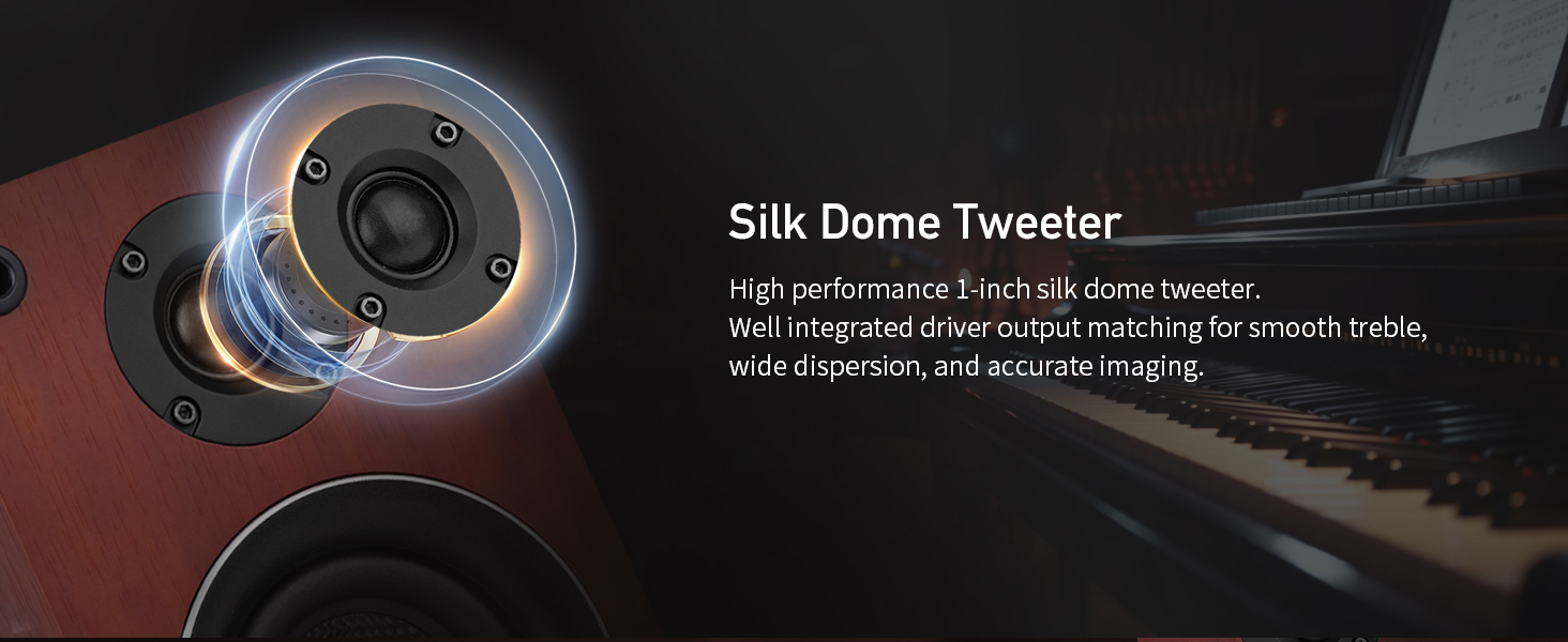 Passive bookshelf speakers
