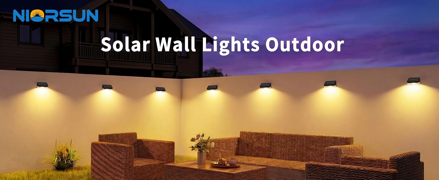 Solar Fence Lights