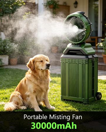 large misting fan