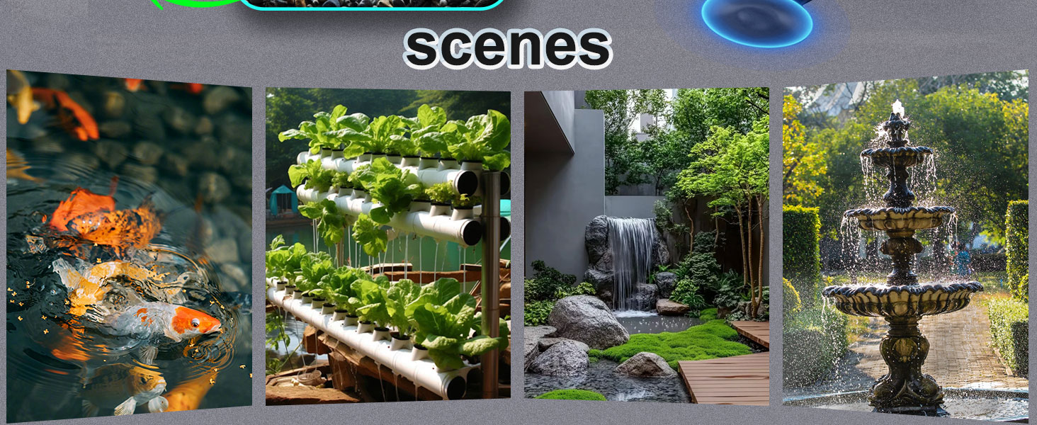 water feature pump outdoor
