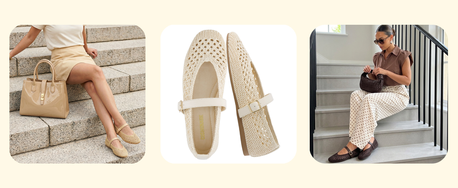 graff, banner, lifestyle, cushionaire, mary jane ballet flat
