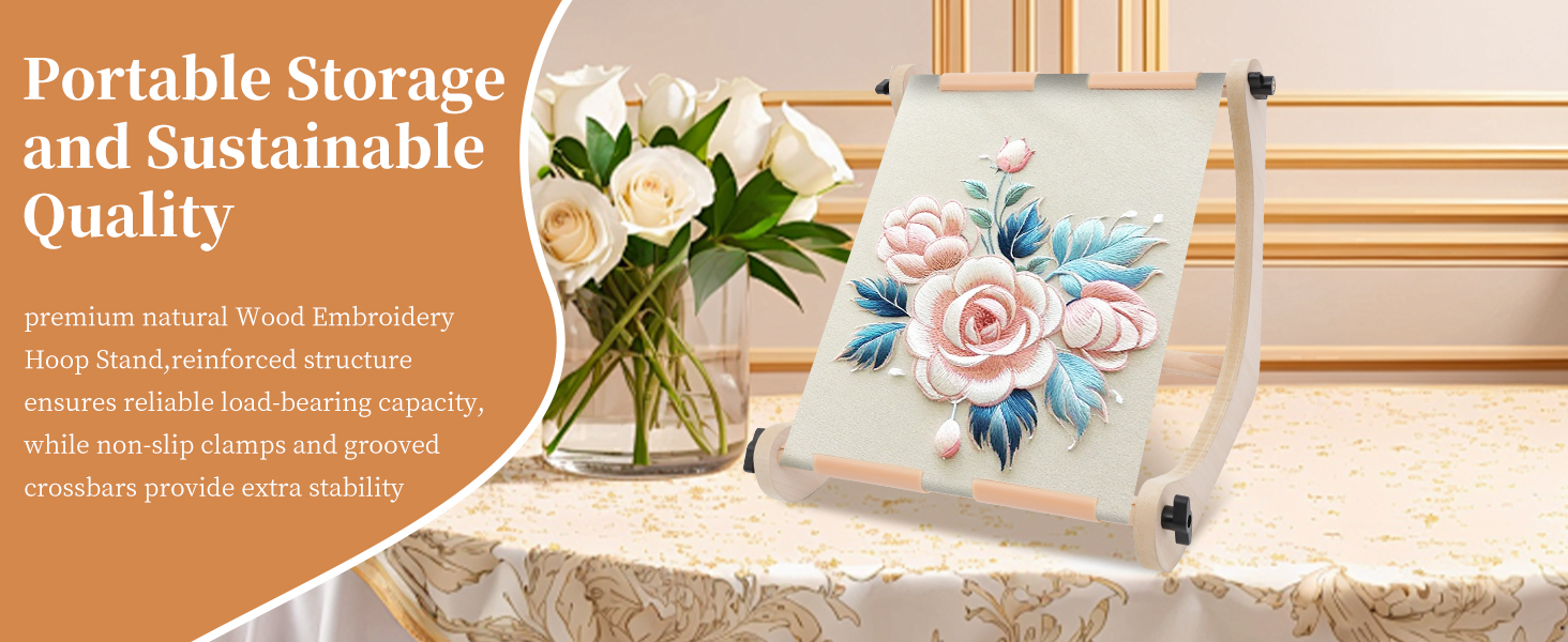embroidery hoop stand