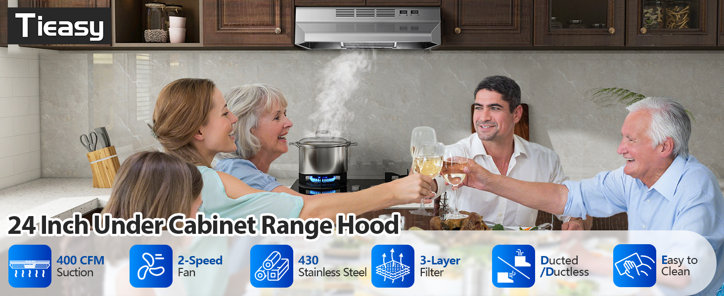 Under Cabinet Range Hood 24 Inch