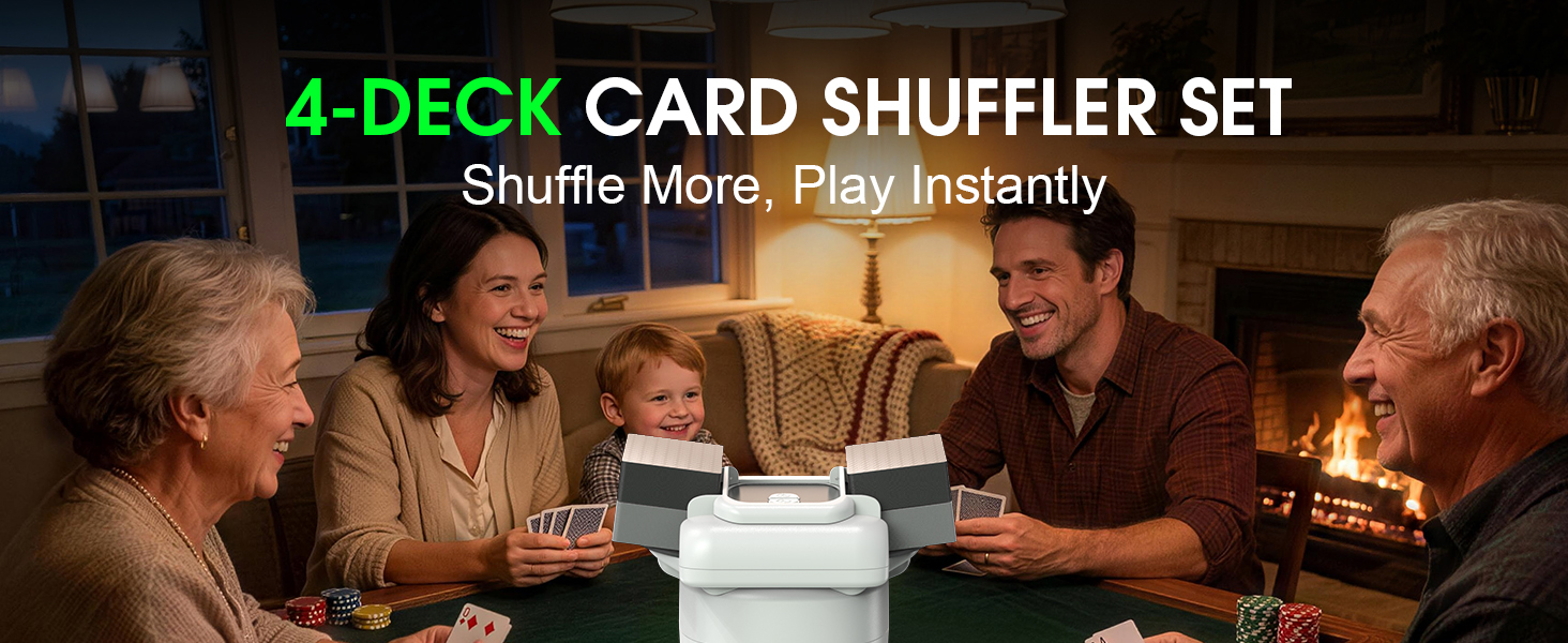 Automatic Card Shuffler Machine