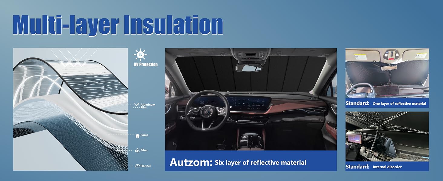windshield shade for GMC