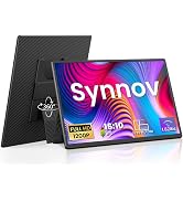 Synnov 15.6“ Laptop Screen Extender, 1080P FHD Ultra Light & Portable Triple Monitor for Laptops,...