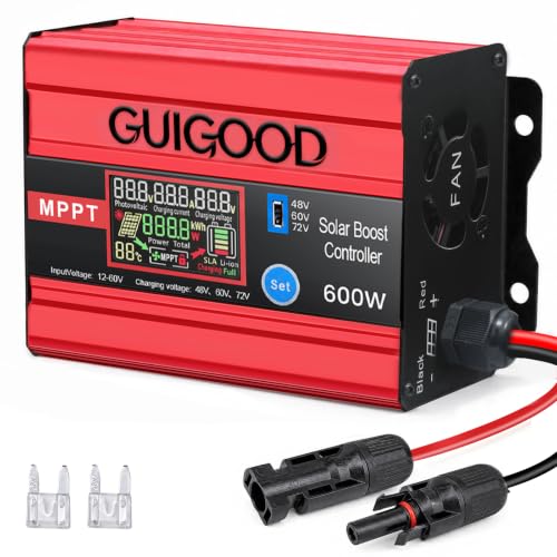 8A Output for LiFePO4/NMC Lithium/Lead-Acid/AGM/Gel | Color LCD| Golf Cart RV Off-Grid | 1-Year Warranty