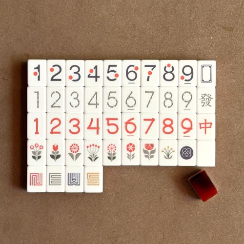 Racks + Bag | Complete travel size American Mah Jongg set: tiles