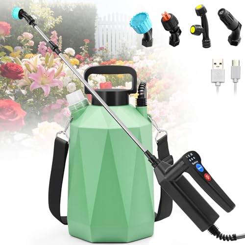 Electric Garden Sprayer with 3 Adjustable Pressures