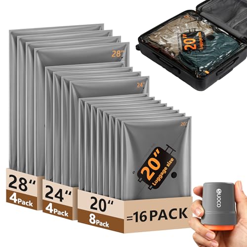 16 Combo Compression Packing Cubes for Clothing Clothes