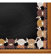 Whaline 65.6ft Valentine's Day Bulletin Board Borders 4 Rolls Pink Series Die-Cut Bulletin Board ...