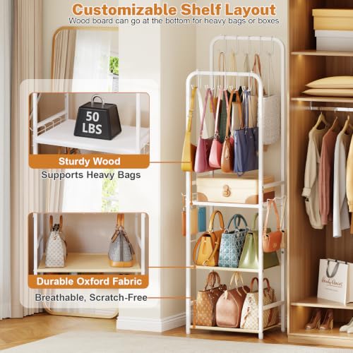 Space-Saving Purse Storage for Small Place