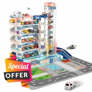 5-Story City Parking Garage Display Tower