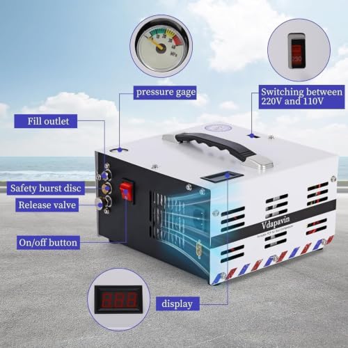 built-in filter and cooling fan