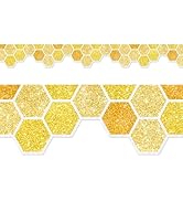 Whaline 32.8ft Popcorn Bulletin Board Borders Red White Stripe Popcorn Die-Cut Border Trim for Sc...