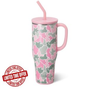 Swig Life 40oz Leakproof Mega Mug with Handle & Straw