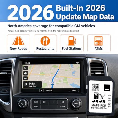 Latest Map for 2019-2023 GM Vehicles with Chevrolet