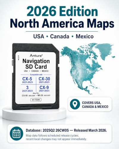 2026 Map Edition | CX-30 CX-9 2021-2023