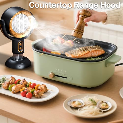 Desktop Smoke Absorber for Indoor BBQ