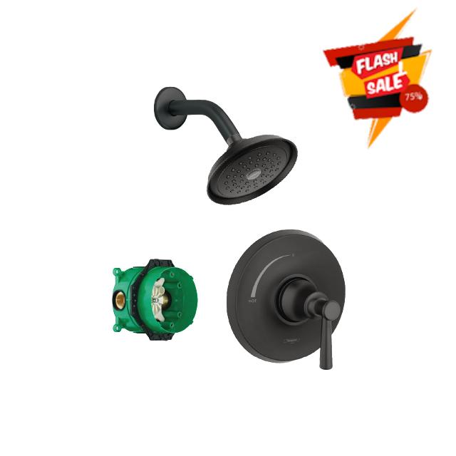 hansgrohe Joleena 1 Shower Set with QuickClean 1.75 GPM