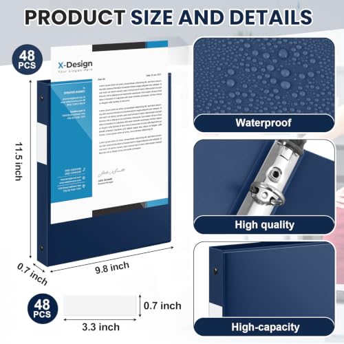 Bulk Binders for Organizing School