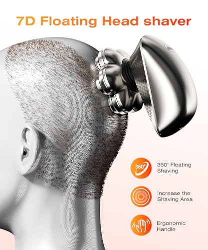 Waterproof Wet or Dry Electric Razor for Men