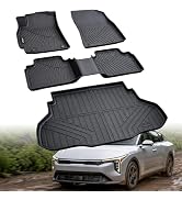 Compatible with Toyota Highlander 2008-2013(Non-Hybrid) Floor Mats & Cargo Liner,All Weather Prot...