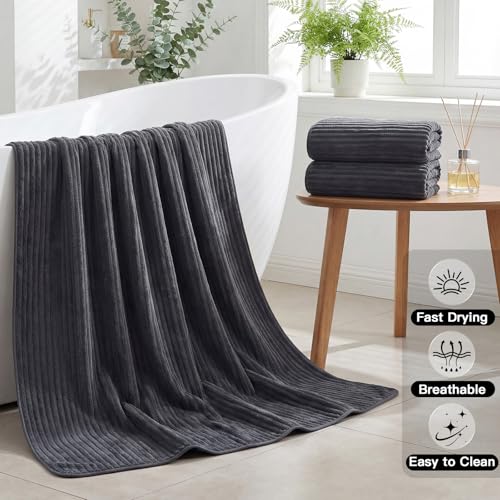 Great for Bathroom Spa Pool Hotel(Dark Grey )