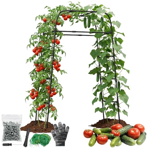 83" High Metal Cucumber Trellis & Tomato Cage