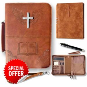 Leather Bible Cover for Men
